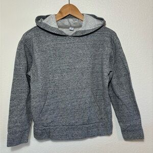Old Navy Youth Hooded Pullover Sweater Size 10/12 Heather Gray | casual | school